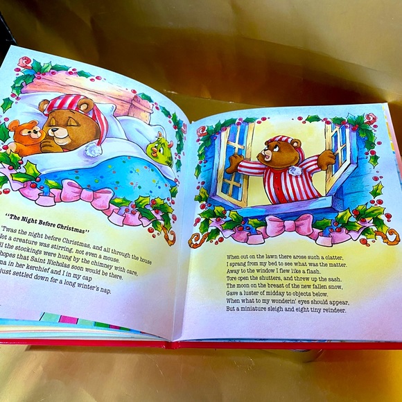 THE WORLD OF TEDDY RUXPIN’S CHRISTMAS HARDCOVER BOOK VTG 1985 ORiGINAL PACKAGE - Picture 15 of 15